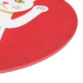 Oriental Lucky Cat Snijplank (Hoek)