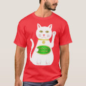Oriental Lucky Cat T-shirt (Voorkant)
