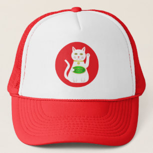 Oriental Lucky Cat Trucker Pet