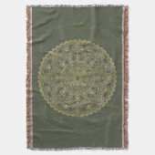 Oriental Mandal - Throw Blanket Deken (Voorkant Verticaal)