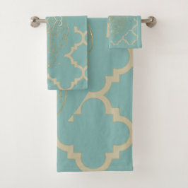 Oriental Mandala - Bathtowel Set Bad Handdoek