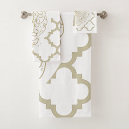 Oriental Mandala - Bathtowel Set Bad Handdoek