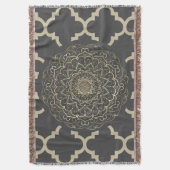 Oriental Mandala - Blanket Deken (Voorkant Verticaal)