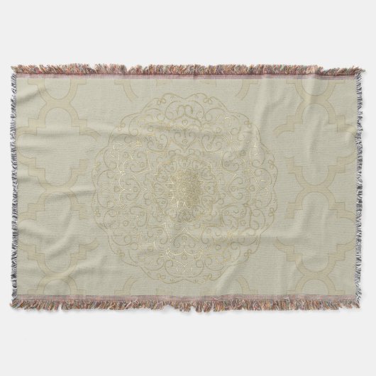 Oriental Mandala - Blanket Deken (Voorkant)