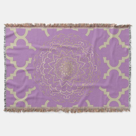 Oriental Mandala - Blanket Deken (Voorkant)