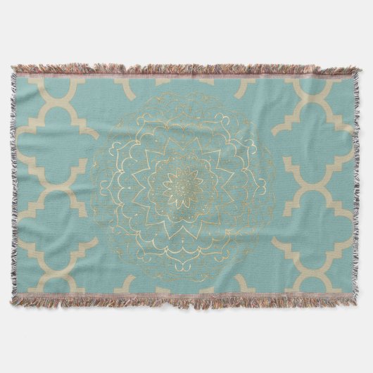 Oriental Mandala - Blanket Deken (Voorkant)