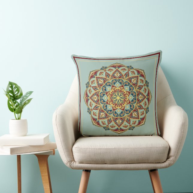 Oriental Mandala - Pillow Kussen (Stoel)