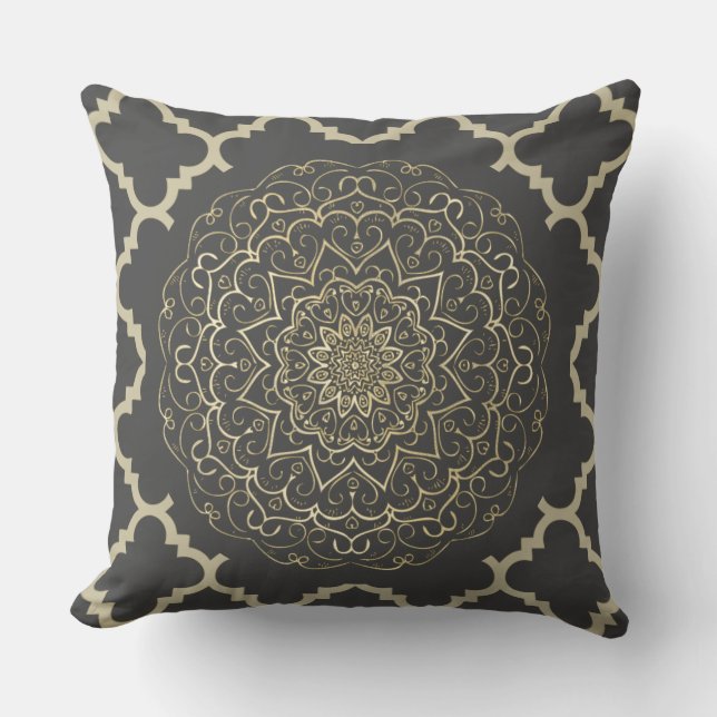 Oriental Mandala - Pillow Kussen (Voorkant)