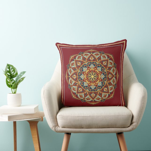 Oriental Mandala - Pillow Kussen (Stoel)