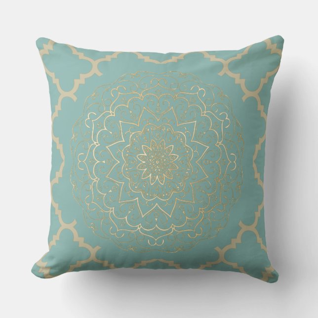 Oriental Mandala - Pillow Kussen (Voorkant)