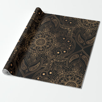 Oriental mandala royal foutloos patroon cadeaupapier