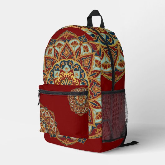 ORIENTAL Mandala - Rugzak (Achterkant Hoek Rechts)