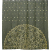 Oriental Mandala - Shower Curtain Douchegordijn (Voorkant)