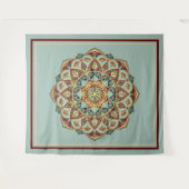 Oriental Mandala - Tapestry Wandkleed (Voorkant (horizontaal))