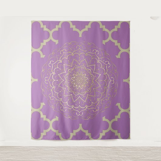 Oriental Mandala - Tapestry Wandkleed (Voorkant)