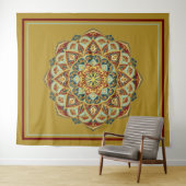 Oriental Mandala - Tapestry Wandkleed (In Situ (horizontaal))