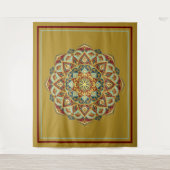 Oriental Mandala - Tapestry Wandkleed (Voorkant)