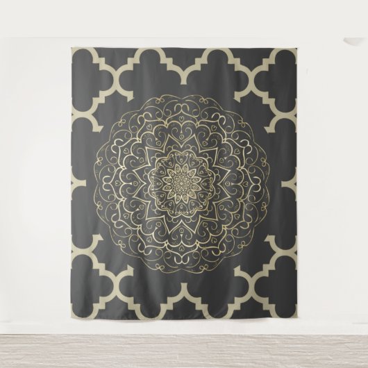 Oriental Mandala - Tapestry Wandkleed (Voorkant)