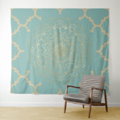 Oriental Mandala - Tapestry Wandkleed (In Situ (horizontaal))