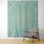 Oriental Mandala - Tapestry Wandkleed (In situ)
