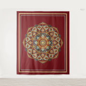 Oriental Mandala - Tapestry Wandkleed (Voorkant)