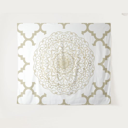 Oriental Mandala - Tapestry Wandkleed (Voorkant (horizontaal))