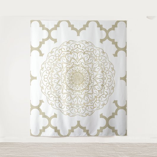 Oriental Mandala - Tapestry Wandkleed (Voorkant)