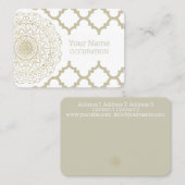 Oriental Mandala - Visitekaartje (Voorkant / Achterkant)