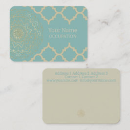 Oriental Mandala - Visitekaartje