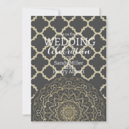 Oriental Mandala - Wedding Kaart