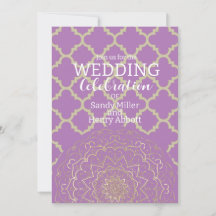 Oriental Mandala - Wedding Kaart