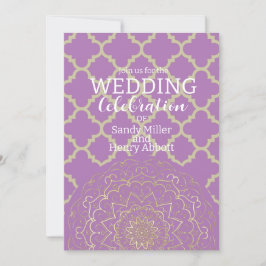 Oriental Mandala - Wedding Kaart