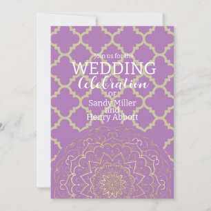 Oriental Mandala - Wedding Kaart