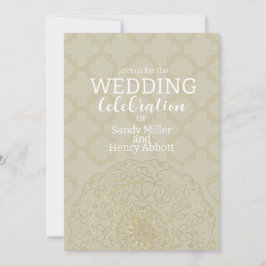 Oriental Mandala - Wedding Kaart