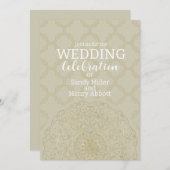 Oriental Mandala - Wedding Kaart (Voorkant / Achterkant)