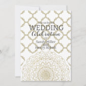 Oriental Mandala - Wedding Kaart (Voorkant)