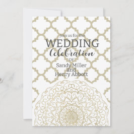 Oriental Mandala - Wedding Kaart