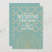 Oriental Mandala - Wedding Kaart (Voorkant / Achterkant)