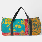 ORIENTAL Marokkaanse kleuren Patroon - Duffel Bag Plunjezak (Achterkant)