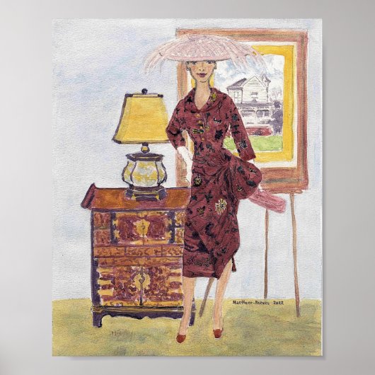 Oriental Matisse #2 Poster (Voorkant)