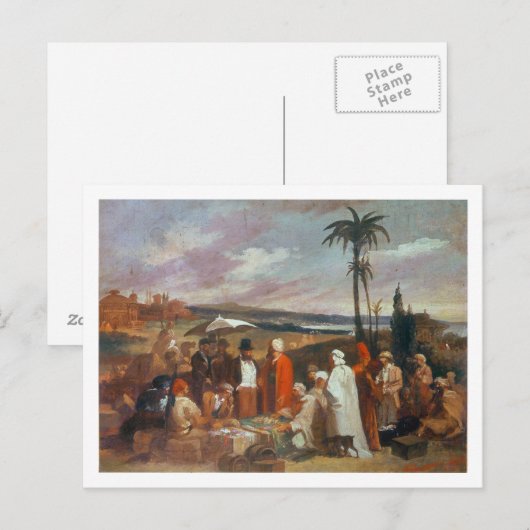 Oriental Merchants Briefkaart (Voorkant / Achterkant)