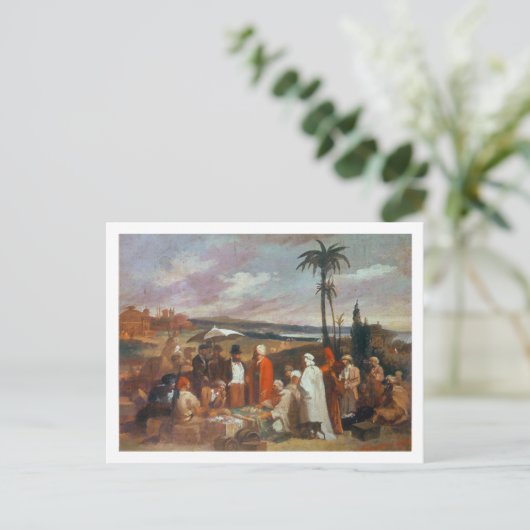 Oriental Merchants Briefkaart (Staand voorkant)