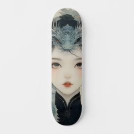 Oriental Mythological Dragon Nymph Schaats Deck Persoonlijk Skateboard