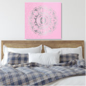 Oriental Nights - Wrapped Canvas Afdruk (Insitu (Slaapkamer))