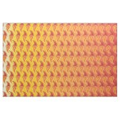Oriental Oranje Twin Flame Persian Paisley Pattern Stof (Yard (91,4 cm))