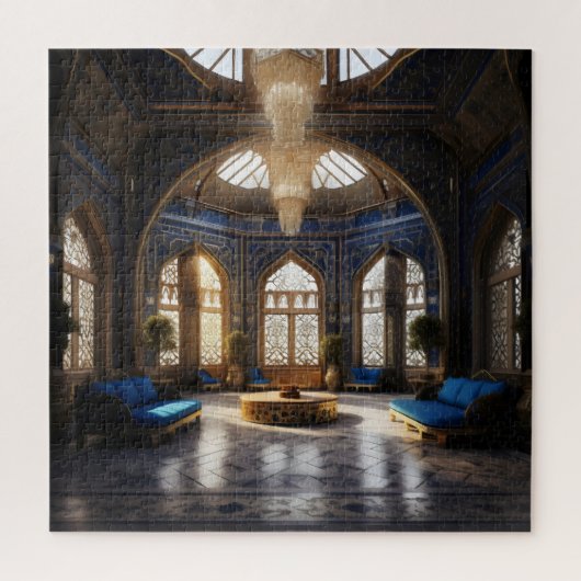 Oriental Palace Binnenhuis Legpuzzel (Verticaal)