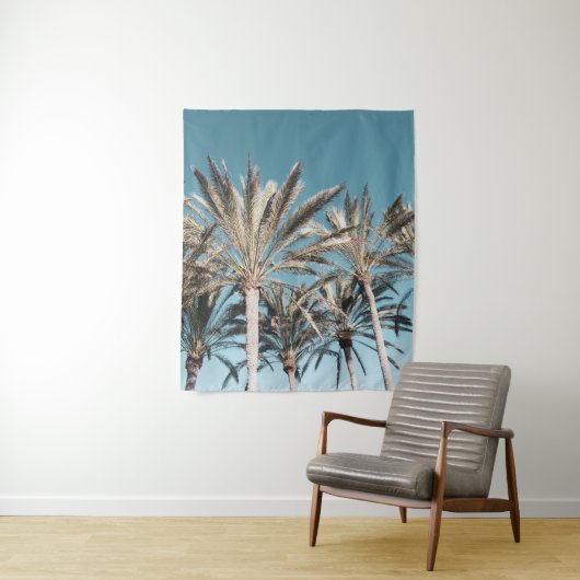 Oriental Palm Trebes #1 #tropical #wall #art Wandkleed (In situ)