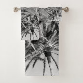 Oriental Palm Trebes #2 #tropical #wall #art Bad Handdoek (Insitu)