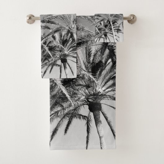 Oriental Palm Trebes #2 #tropical #wall #art Bad Handdoek (Insitu)
