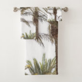 Oriental Palm Trees #1 #tropical #wall #art Bad Handdoek (Insitu)